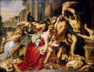 7. Massacre of the Innocents (Peter Paul Rubens)